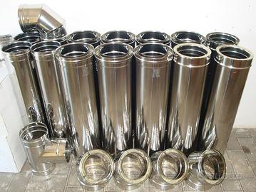 Canna fumaria acciaio inox tubi