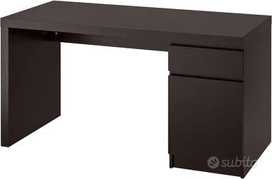 IKEA MALM Scrivania, 140x65 cm NERA