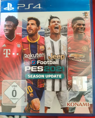 Pes 2021 per Ps4 NO SPEDIZIONE 