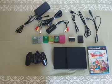 Ps2 slim con gioco Dragon Quest 8