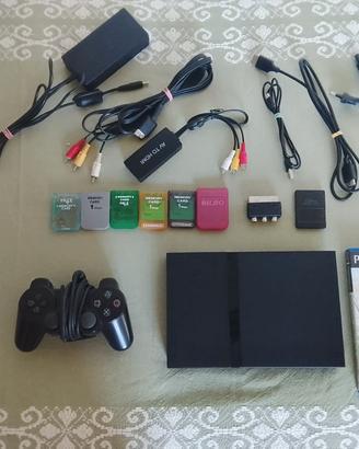 Ps2 slim con gioco Dragon Quest 8