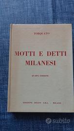 Libro  Motti e detti milanesi