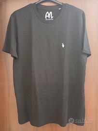 T-shirt Unisex Anche No con Manina Nera taglia L