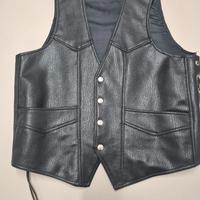 Gilet in pelle BIKERS