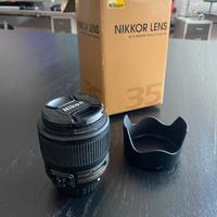 Nikon 35 F1.8 G ED full frame
