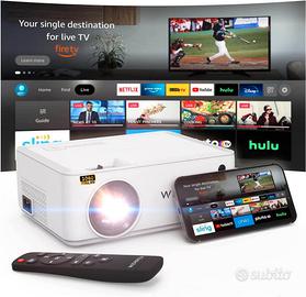 Video Proiettore WIFI Bluetooth Full HD