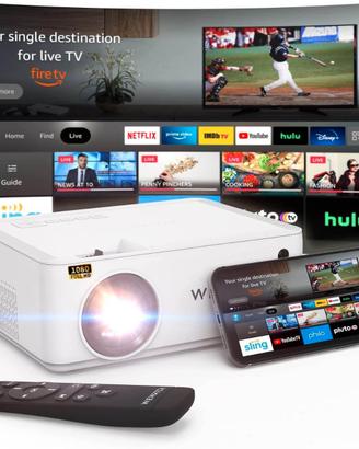 Video Proiettore WIFI Bluetooth Full HD