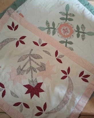 2 federe cuscino rettangolare patchwork quilty
