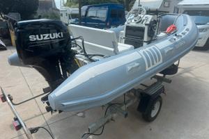 Novurania 430 + Suzuki 40/60 del 2024 + rimorchio