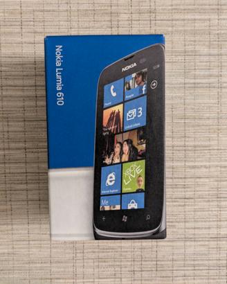 NOKIA LUMIA 610 – Scatola e presa USB originali