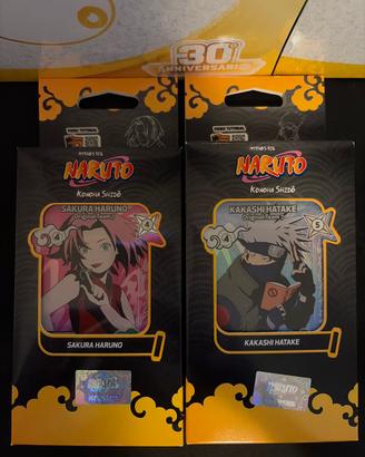 Naruto Mythos TCG Team Set Sakura + Kakashi