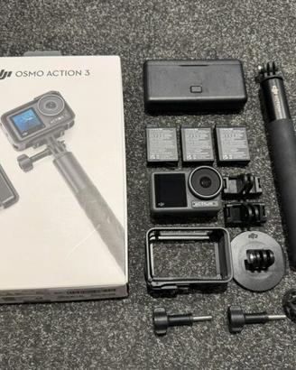 DJI Osmo Action 3 Combo Adventure e Extra