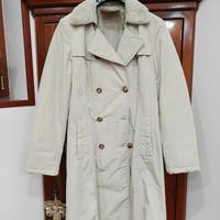 Cappotto donna invernale beige, taglia L