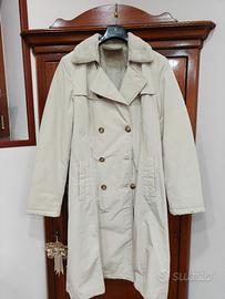 Cappotto donna invernale beige, taglia L