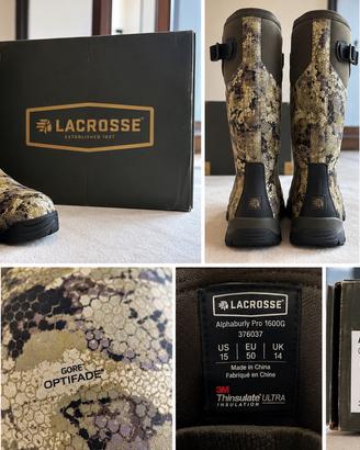 LaCrosse Alphaburly Pro 1600 - Stivali Caccia US15