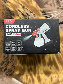 Pistola a Spruzzo Cordless 24V con Accessori