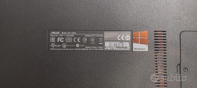 Notebook Asus F554L