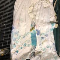 tende dipinte a mano vintage