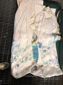 tende dipinte a mano vintage