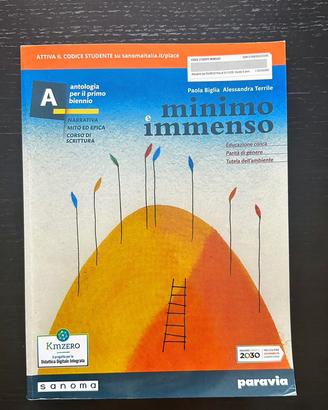 Libro scolastico Minimo e immenso Vol. A - Paravia