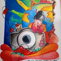 STEFANIA NOCITO SERIGRAFIA 24 x 30