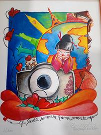 STEFANIA NOCITO SERIGRAFIA 24 x 30