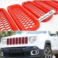 Cover Mascherina per JEEP RENEGADE Griglie ROSSE