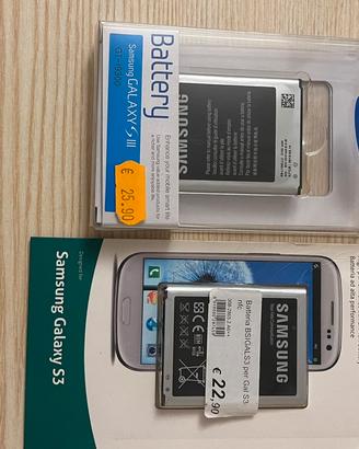 Due Batterie Galaxy S 3