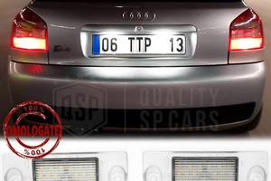 PLACCHE Luci Targa LED per AUDI A3 8L A4 B5 Canbus