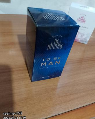 Profumo To Be Man"  Eau de Milano.