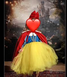 Vestito biancaneve carnevale