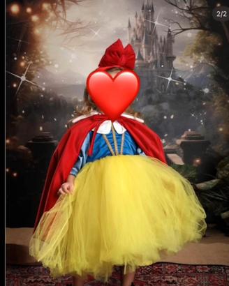 Vestito biancaneve carnevale