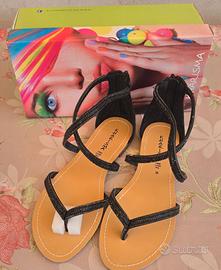 Sandali infradito neri KHARISMA