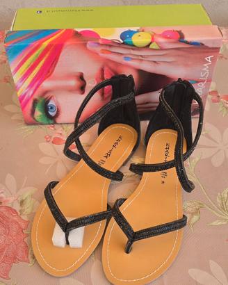 Sandali infradito neri KHARISMA