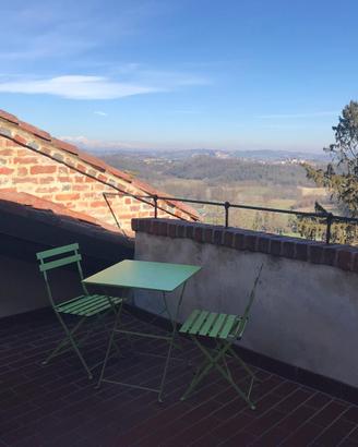 Attico mansardato con terrazzo