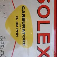 CARTELLO SOLEX CARBURATORE C 32 PHH