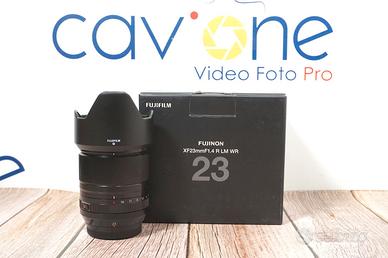 Fuji xf 23mm F1.4 R LM WR (1 anno di garanzia )