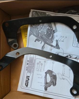 Barre posteriori per bauletto Kawasaki 