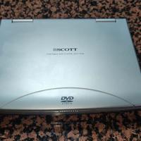 Lettore DVD Portatile Scott DPX I702- Argento