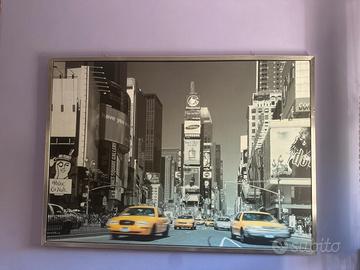 Quadro new york da parete 1,40 x 1 metro