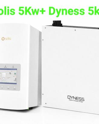 Fotovoltaico inverter 3kw Solis+lifepo4 5kw 1699€