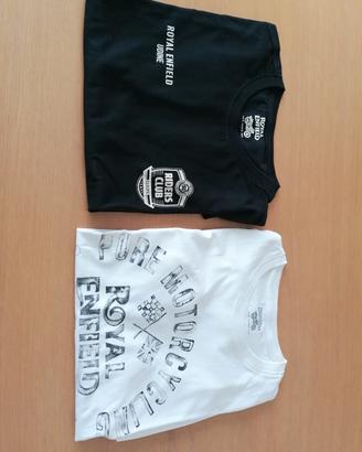 Coppia tshirts Royal Enfield originali 