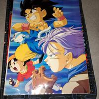 Poster Dragon ball GT - originale anni 90 raro 