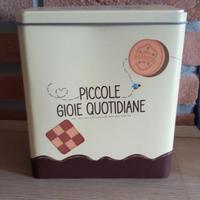 Scatola in latta Mulino bianco nuova