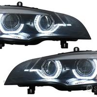 Fari allo xeno Angel Eyes 3D Cerchi LED BMW X5 E70