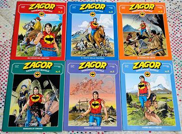 Zagor Darkwood Novels Serie Completa 1-6