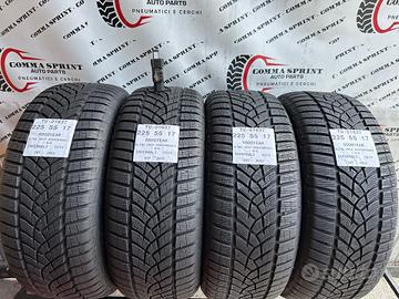 4 PNEUMATICI 225/55 R17 GOODYEAR INVERNALI