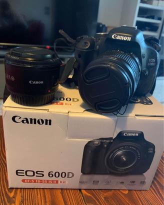 Canon 600D 18-55 e 50mm Starter Kit