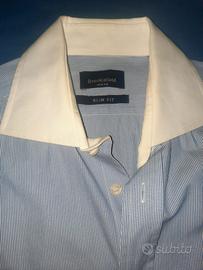 Elegante camicia Brooksfield con colletto e polsin