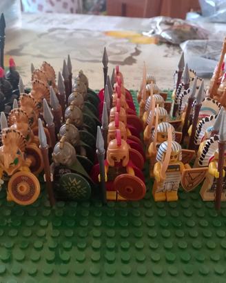 6 minifig compatib lego romani indiani medio 